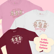 You’re Snow Lovely Cinnamon Reindeer Long Sleeve Shirt | Cute Kawaii Winter Christmas Apparel Katnipp character product