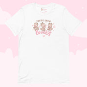 You're Snow Lovely Kawaii Reindeer Christmas T-Shirt | Cute Holiday Graphic Tee for Winter Katnipp character product