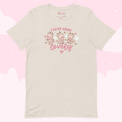 You're Snow Lovely Kawaii Reindeer Christmas T-Shirt | Cute Holiday Graphic Tee for Winter Katnipp character product