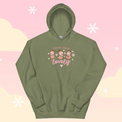 You're Snow Lovely Kawaii Reindeer Hoodie | Cute Christmas Hoodie | Festive Holiday Design Katnipp character product