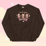 You're Snow Lovely Kawaii Reindeer Sweatshirt | Cute Christmas Holiday Apparel Katnipp character product
