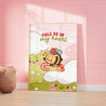 Yule be in my heart Cute & Funny Christmas Bumblebutt Art Print - Katnipp Studios