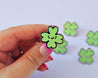 Lucky Charm Clover Enamel Pin - Adds luck to accessories - Ideal gift or personal accent, main