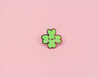 Lucky Charm Clover Enamel Pin - Adds luck to accessories - Ideal gift or personal accent, secondary