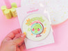 Adventure Awaits Travel Coaster | Wanderlust Drink Holder | Kawaii Globe Design - Katnipp Studios