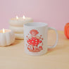 Autumn Ceramic Mug | Kawaii Fall Mug | Cozy Autumn Mug with Fall Girl Design - Katnipp Studios