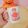 Autumn Ceramic Mug | Kawaii Fall Mug | Cozy Autumn Mug with Fall Girl Design - Katnipp Studios