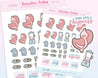 Bariatric Babe Sticker Sheet | Cute Gastric Bypass Planner Stickers | WLS 002 - Katnipp Studios