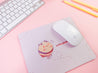 Kawaii Bumblebee Mouse Mats - Hand-printed originals to brighten up workspaces. 5