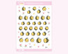 Bee Planner Sticker – Kawaii Bumblebee Design | BB001 - Katnipp Studios