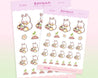 Bonbun's Spring Gardening Pastel Sticker Sheet - BON004 2