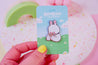 Bonbun The Little Bunny Enamel Pin - Cute bunny pin accessory for clothing or bags.  4