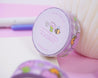 Image of Bumblebutt Gingham Lilac Washi Tape roll 2