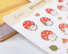 Chubby Shroomie Mushroom Emoji Planner Stickers | Kawaii Stickers | SH001 - Katnipp Studios