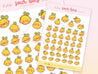 Citrus The Cat ~ Kawaii Lemon Planner Stickers ~ CITRUS005 - Katnipp Illustrations