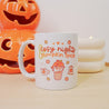 Cosy Autumn Pumpkin Spice Mug | Kawaii Pumpkin Coffee Cup with "Cosy Nights & Pumpkin Spice" Quote - Katnipp Studios