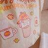 Cosy Nights & Pumpkin Spice Tote Bag | Cute Kawaii Fall Accessory | Gourdo Pumpkin Autumn Tote - Katnipp Studios