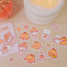 Cute Autumn Pumpkin Sticker Pack - Katnipp Studios