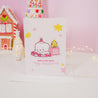 Cute Kawaii Christmas Cards ~ Marshie Cosy Christmas Gift Card - Katnipp Studios