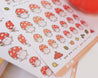 Cute Magical Fantasy Mushroom Emoji Planner Stickers - SH 003 - Katnipp Studios