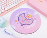 Cute Moon And Star Celestial Motivational Mouse Pad - Katnipp Illustrations