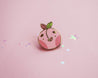Cute Peach Enamel Pin - Katnipp Illustrations