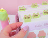 Frog Index Tab Stickers | Cute Writable Organiser Tabs | ID002 - Katnipp Studios