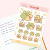 Funny Cat Christmas Planner Stickers - PEPPA 003 - Katnipp Studios