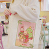 Gingie & Spice Christmas Tote Bag | Cozy Holiday Scene with Festive Friends | Eco-Friendly Accessory - Katnipp Studios