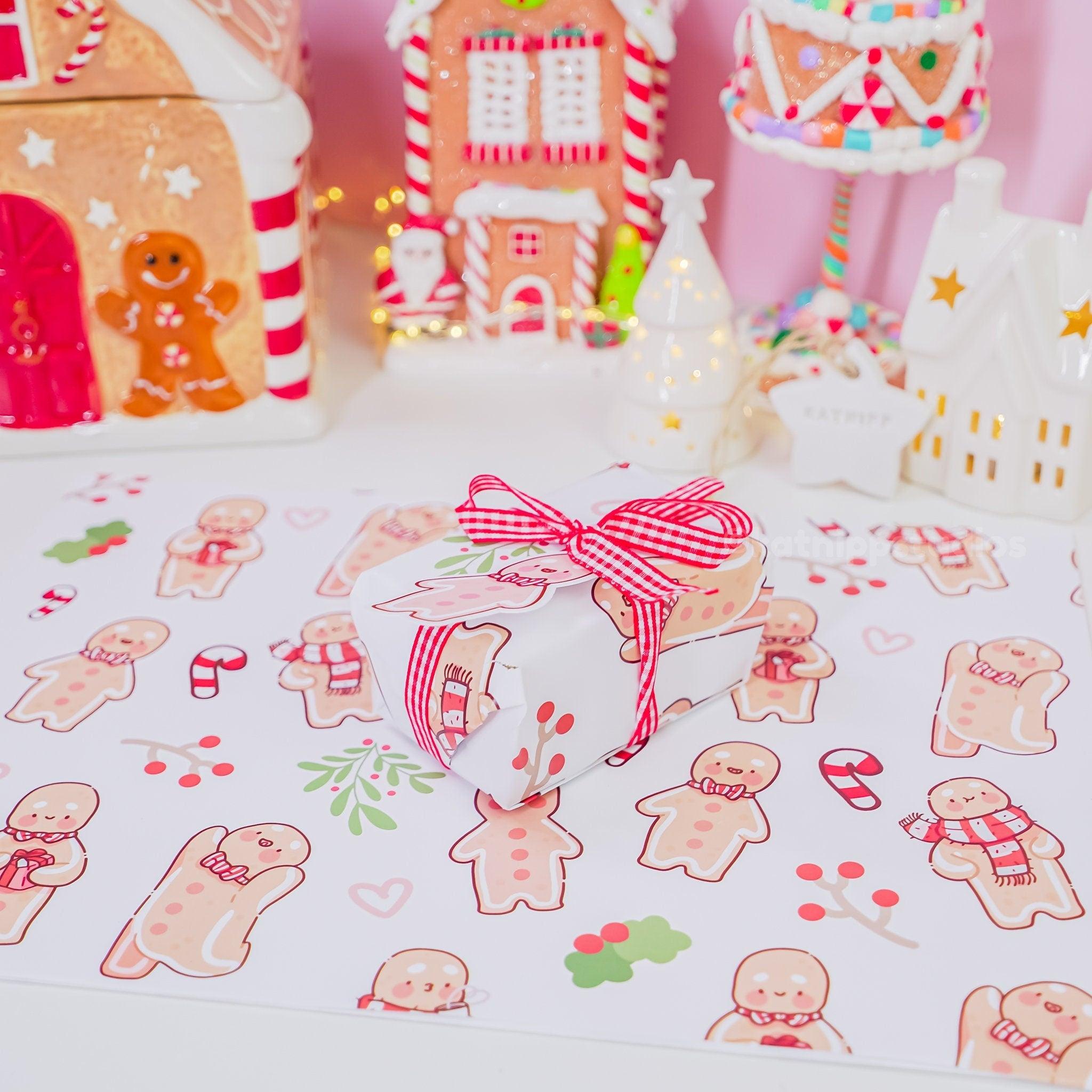 Gingie & Spice Luxury Christmas Wrapping Paper - Katnipp Studios