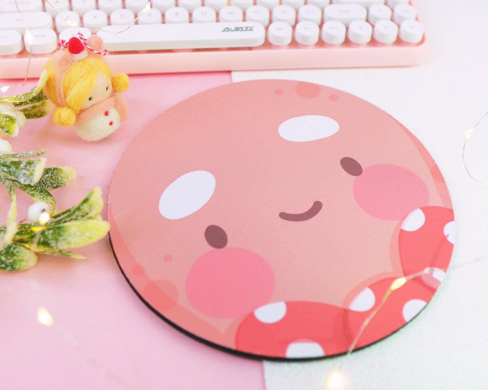 Gingie Mouse pad ~ Cute Gingerbread Mouse Mat - Katnipp Illustrations