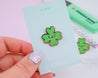 Glitter Lucky Charm Enamel Pin - Katnipp Illustrations