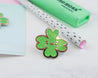 Glitter Lucky Charm Enamel Pin - Katnipp Illustrations