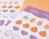 Halloween Kawaii Planner Stickers ~ HALLOW001 - Katnipp Illustrations