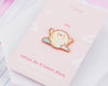 Happy Kawaii Sun Enamel Pin ~ Positivity Quote - Katnipp Illustrations