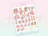 Holiday Planner Stickers - Gingie & Spice Vacation Stickers - GS HOL001 - Katnipp Studios