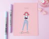 Issues Art Print ~ Kawaii Pink Art Print - Katnipp Illustrations