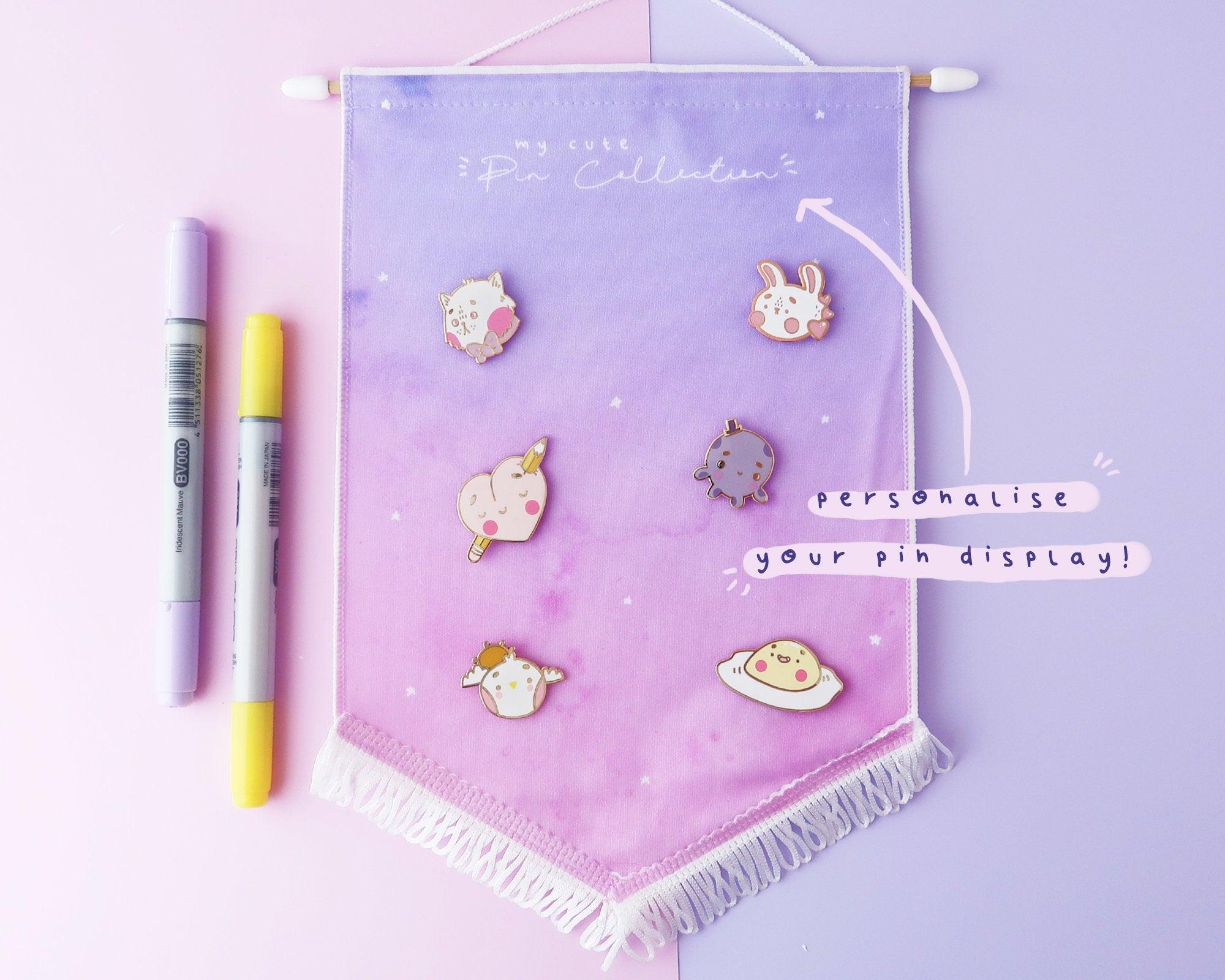 Katnipp Kawaii Enamel Pin Banner - Katnipp Studios