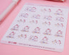 Katnipp Laundry Home Chore Planner Stickers ~ KATNIPP004 - Katnipp Illustrations