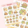 Kawaii Cat Christmas Planner Stickers - PEPPA 001 - Katnipp Studios