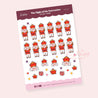 Kawaii Christmas Nutcracker Stickers - NC002 - Katnipp Studios