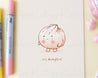 Kawaii Dumpling Art Print - Katnipp Illustrations