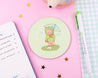 Kawaii Froggo & Bear Coaster ~ Kawaii Coaster - Katnipp Illustrations