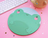 Kawaii Frog Mouse pad ~ Cute Frog Mouse Mat - Katnipp Illustrations