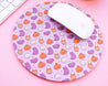 Kawaii Halloween Mouse pad ~ Cute Candy Corn Mouse Mat - Katnipp Illustrations