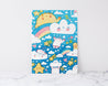 Kawaii Marshmallow Wall Art - Katnipp Studios