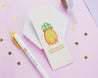 Kawaii Pineapple Pun Bookmark - Katnipp Illustrations
