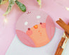 Kawaii Red Breasted Robin Coaster - Katnipp Illustrations