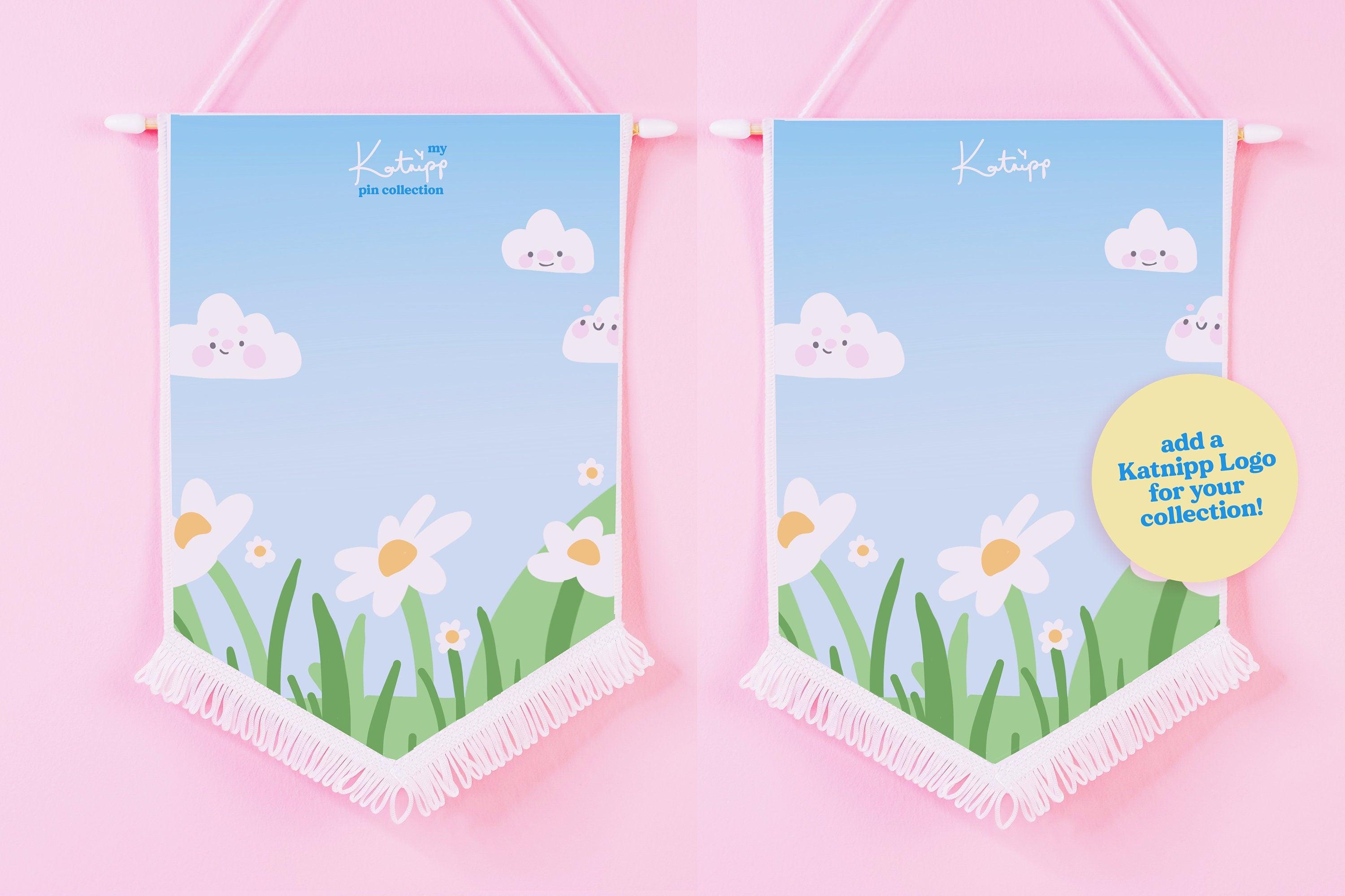 Kawaii Summer Enamel Pin Banner - Katnipp Studios