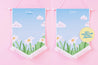 Kawaii Summer Enamel Pin Banner - Katnipp Studios